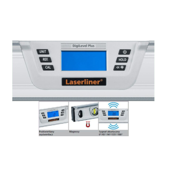 Laserliner DigiLevel Plus 40 Cyfrowa poziomnica elektroniczna 40 cm